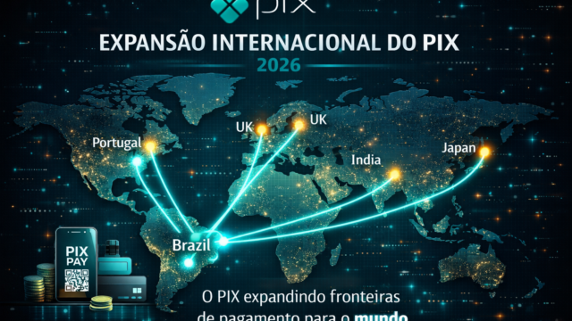 Saiba como funciona o Pix Internacional em 2026, quais países já aceitam, quanto custa comparado ao SWIFT e Wise, e quando chega para mais destinos.